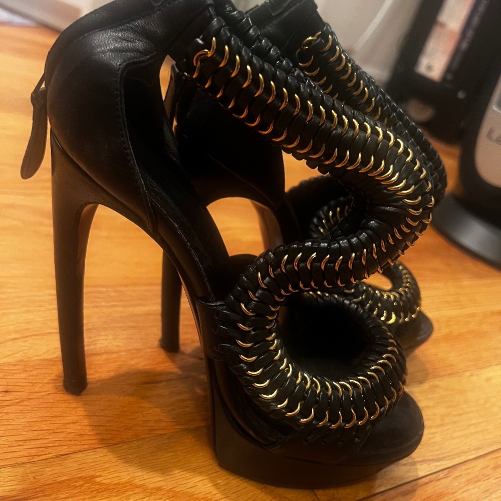 Alexander McQueen Armadillo Heels